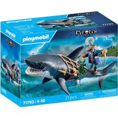 Playmobil Giant Shark with Pirate 71793
