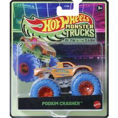 Hot Wheels Bilfordon Hot Wheels Monster Trucks 1:64 Glow-In-The-Dark Crasher