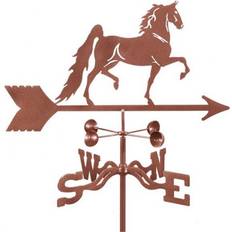 Saddlebred Horse Weathervane with Four Sided Mount