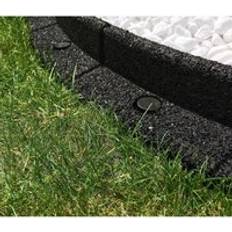Primrose Recycled Garden Edging 5 Pack Black