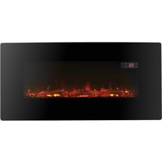 Fireplaces Focal Point Pasadena Black LED Electric Fire