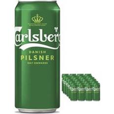 Carlsberg Beer & Spirits Carlsberg Danish Pilsner Can Multipack 24 x 568 ml 33cl