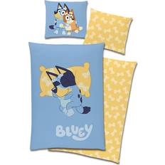 Licens Sovende Bluey Sengetøj 140x200cm