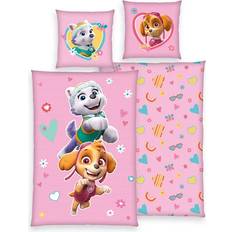 Herding Paw Patrol Sängkläder 80 x 80 cm Med Dragkedja