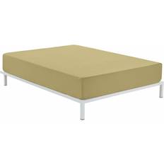 Hemtextil Alexandra House Living Refurbished Fitted Bottom Sheet Multicolour Underlakan Brun (200x)