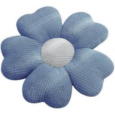 Complete Decoration Pillows Versa Blue Flower Cushion 48 x 48 cm Complete Decoration Pillows Blue