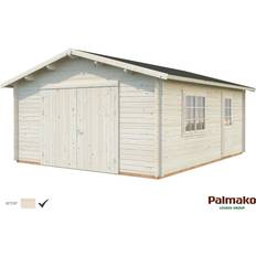 Vita Garage Palmako Garage 23.9 m2 Med Dörr 26.8 m² 450 x 550 cm (Byggnadsarea )