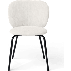 Rico Chair Black Bouclé Off-white Loungestol