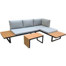 Patio Samtale Sæt Sundsvall Sort