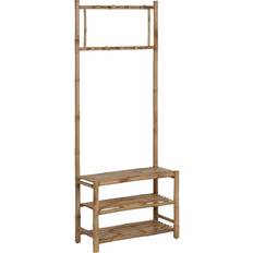 Bambu Klädkrokar BigBuy Home Kapphängare Naturell Bambu 70 x 32 x 175 cm Klädkrok
