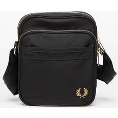 Fred Perry Tassen Fred Perry Textured Nylon Side Bag - Black