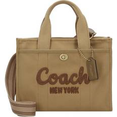 Coach Cotton Handbags Coach Cargo Handbag - Brown
