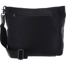 Mandarina Duck Mellow Leather Crossbody Bag - Black