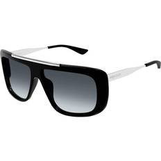Alexander McQueen Asian Fit Men's Sunglasses - Black