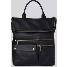 Leather Backpacks Whistles Farrow Pocket Detail Backpack - Black