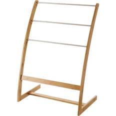 Fritstående Håndklædestativ Natur Bambus 57 x 35 x 81 cm