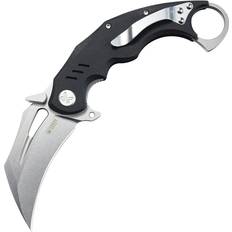 Kubey Wrath Karambit Linerlock Black Pocket Knife