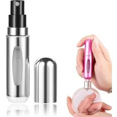 Atomisaattorit Megabilligt Mini T Ytt Hajuvesipullo T Ytetyt Matkas Ili T 5ml Hopea