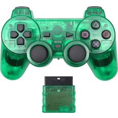 Game Controllers Maxpower Transparent Color Wireless Gamepad For PS2