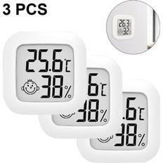 Thermometers & Weather Stations Zeuxo Indoor Thermometer 3 Pcs