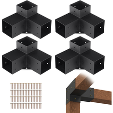 VEVOR Pergola Bracket Kit 4'' x 4'' Inner Size 3.6 x 3.6