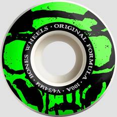 Wheels Bones Wheels Mummy Skulls 100A V4 Wide 54mm Wheels white