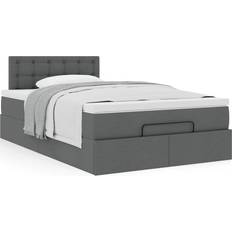 vidaXL Ottoman Säng Med Madrass 120x190 cm Sängpaket