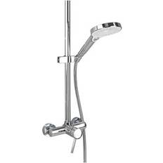 Wenko Badkars- & Duschtillbehör Wenko Shower Glider Metal Shower Head Holder 19-25mm Chrome