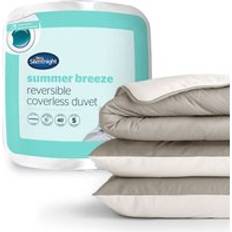 Textiles Silentnight Coverless 2.5 Tog Cream/Taupe Duvet
