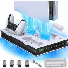 Bedee PS5 Stand with 2 Cooling Fan