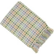 Multicoloured Textured Throw 130cm x 180cm
