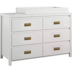 Wood Dressers Kid's Room Little Seeds Dorel Haven 6 Drawer Changing Dresser