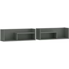 Green Wall Shelves Arundel In Green Wall Shelf