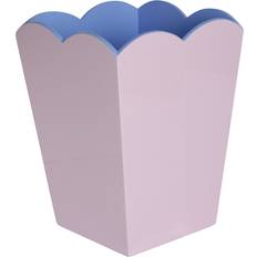 Addison Ross Scalloped Lacquer Bin Pink Blue
