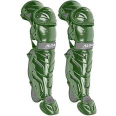 Catchers Gear All-Star Youth System Seven Axis Catcher's Leg Guards Ages 12-16 Dark Green