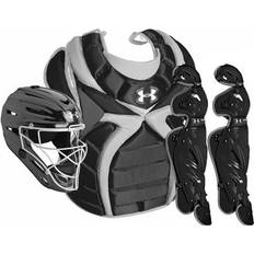 Catchers Gear Under Armour Junior Victory Series Girl's Faspitch Catcher's Gear Kit Junior 9-12 Black