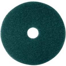 Green Accessories Cleaning Equipments 3M Scrubbing Floor Pad 430mm Green Pack of 5