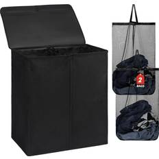 Dokehom 150L Double Laundry Basket with Lid