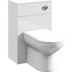 Toilets Nuie Mayford Gloss White Back to Wall WC Toilet Unit PRC142