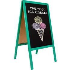 Ebern Designs Genovefa Free-Standing Chalkboard 115cm H x 61cm W