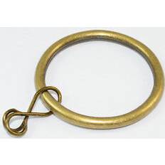 Brass Curtains & Accessories Onestopdiy Antique Finish Curtain Rod Ring 32mm ID 42mm OD Pack Size 96