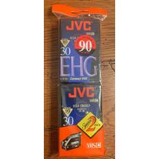Camcorder jvs vhs-c tapes 2-pack ehg high energy 30 tc-30 ehg sealed 90 min