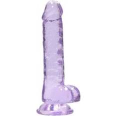 BuzzPinky Realistic Dildo With Balls 7 in