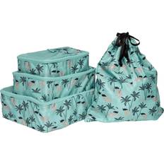 Sara Miller Ostrich Packing Cubes Set of 4