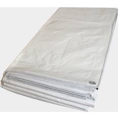 Opbevaringstelte Super Tarp Standard 160g m2 Hvid 2 x 3 Meter