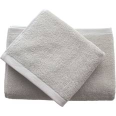 The Organic Company Mild Gift Set 1+1 Grå One Size Handduk
