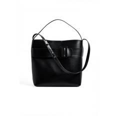 NA-KD Buckle Detail Tote Bag - Sort