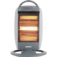Grey Oscillating Halogen Heater 1.2KW