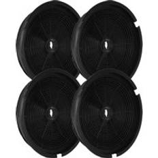 White Goods Accessories VHBW Activated Carbon Filter 4x 19 cm