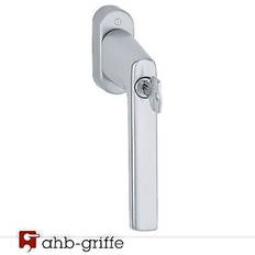 Aluminium Fenstergriffe Hoppe Fenstergriff Hamburg 0700LS/U26 100NM Aluminium 32-42 mm